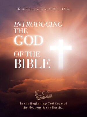 cover image of Introducing the God of the Bible